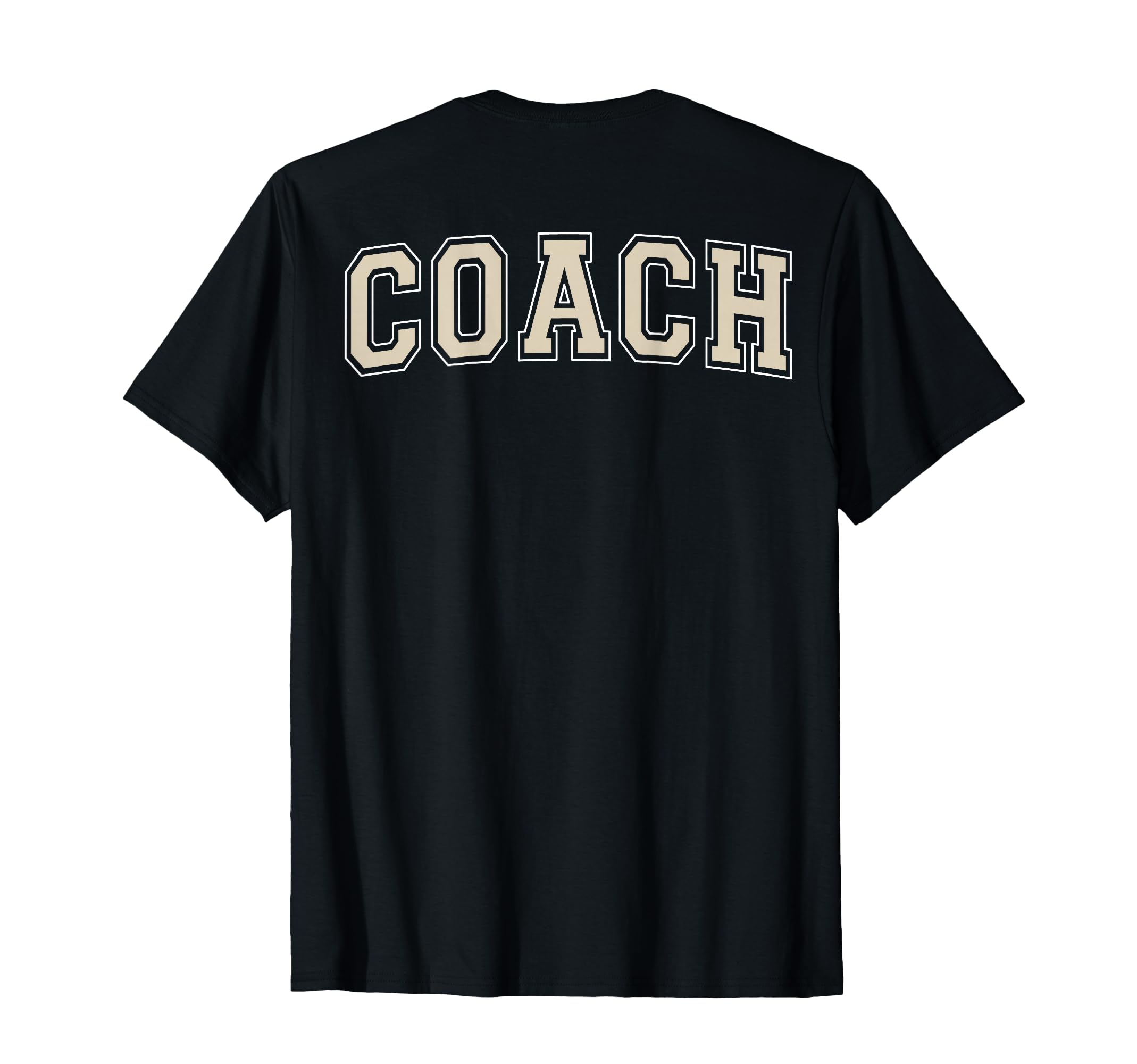 Coach Sports Trainer Ivory And White T-Shirt - Novelty Apparel for Adults