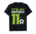 Its My 11Th Birthday Soccer Football T-Shirt - Streetwear Style for Adults