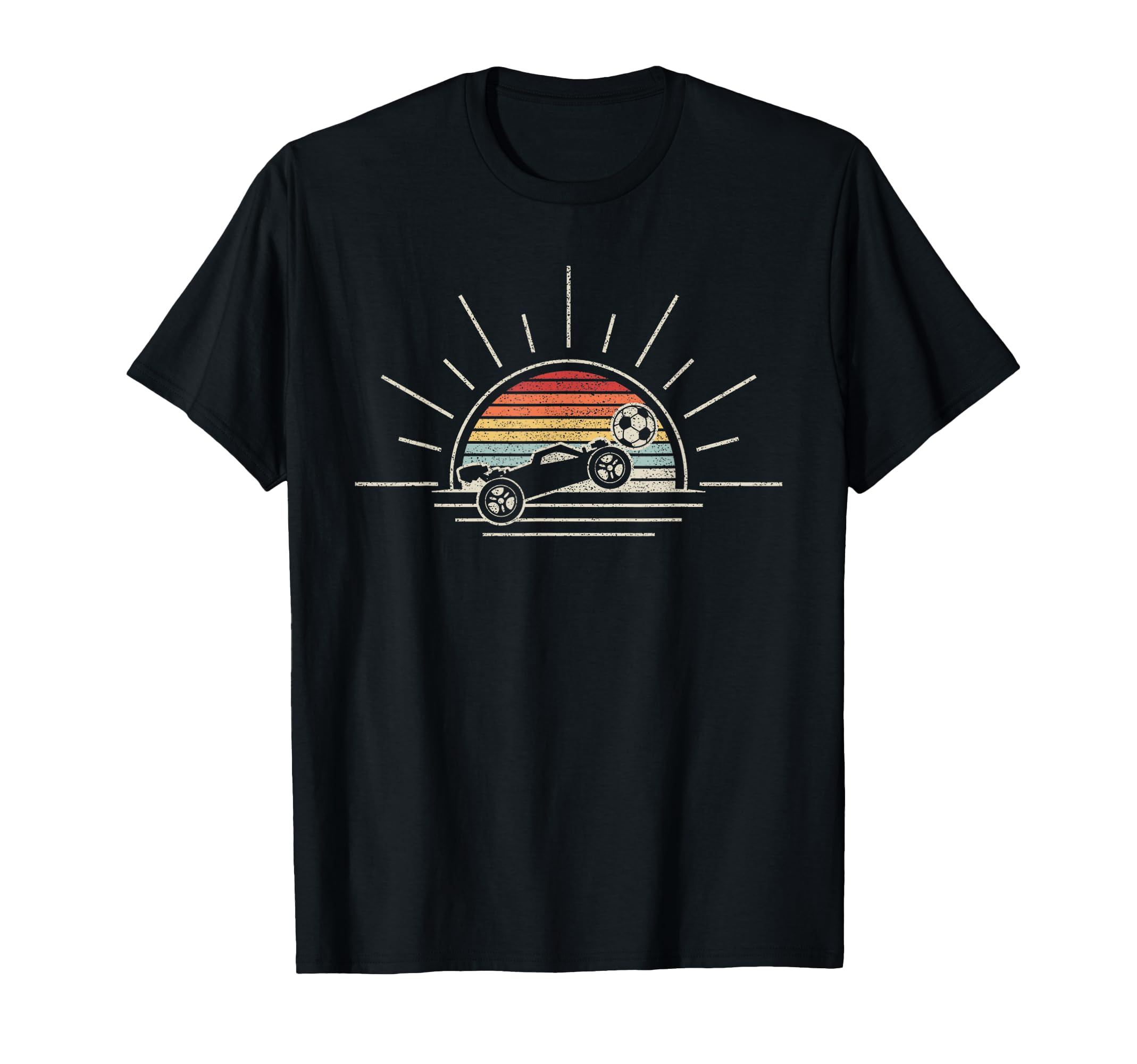 Rocket Soccer Car T-Shirt - Streetwear Style Men Women