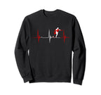 Canada Heartbeat Ekg Pulse Canadian Sweatshirt - Novelty Apparel Men Women