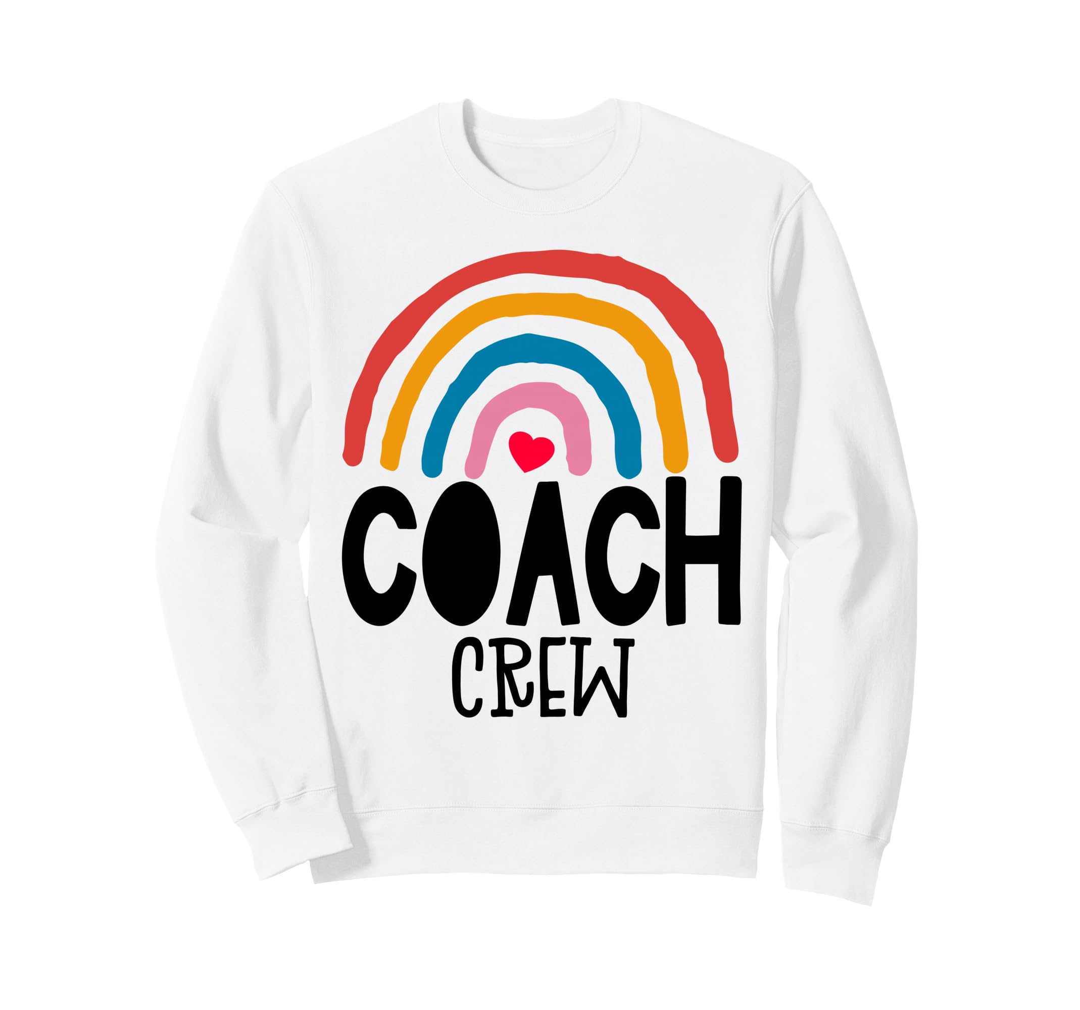 Coach Crew Instructional Coach Reading Sweatshirt - Graphic Print Unisex