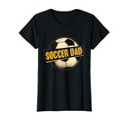 Football Soccer Dad Goalie T-Shirt - Custom Art Print for Adults