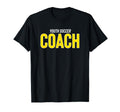 Recreation League Soccer Team Coach T-Shirt - Graphic Print Men Women
