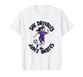 She Dribbles Ball Football Is Life Sweatshirt - Trendy Graphic for Adults