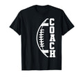 Football Coach T-Shirt - Minimalist Print Men Women