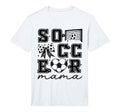 Football Mama Coquette Bow Funny Football T-Shirt - Unique Graphic Unisex