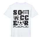 Football Mama Coquette Bow Funny Football T-Shirt - Unique Graphic Unisex