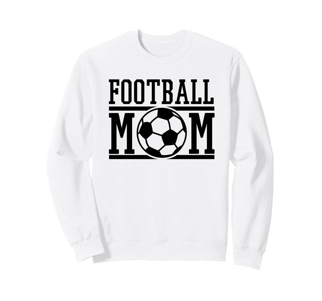 Football Mom Soccer Game Day Gift Sweatshirt - Casual Everyday Wear Unisex