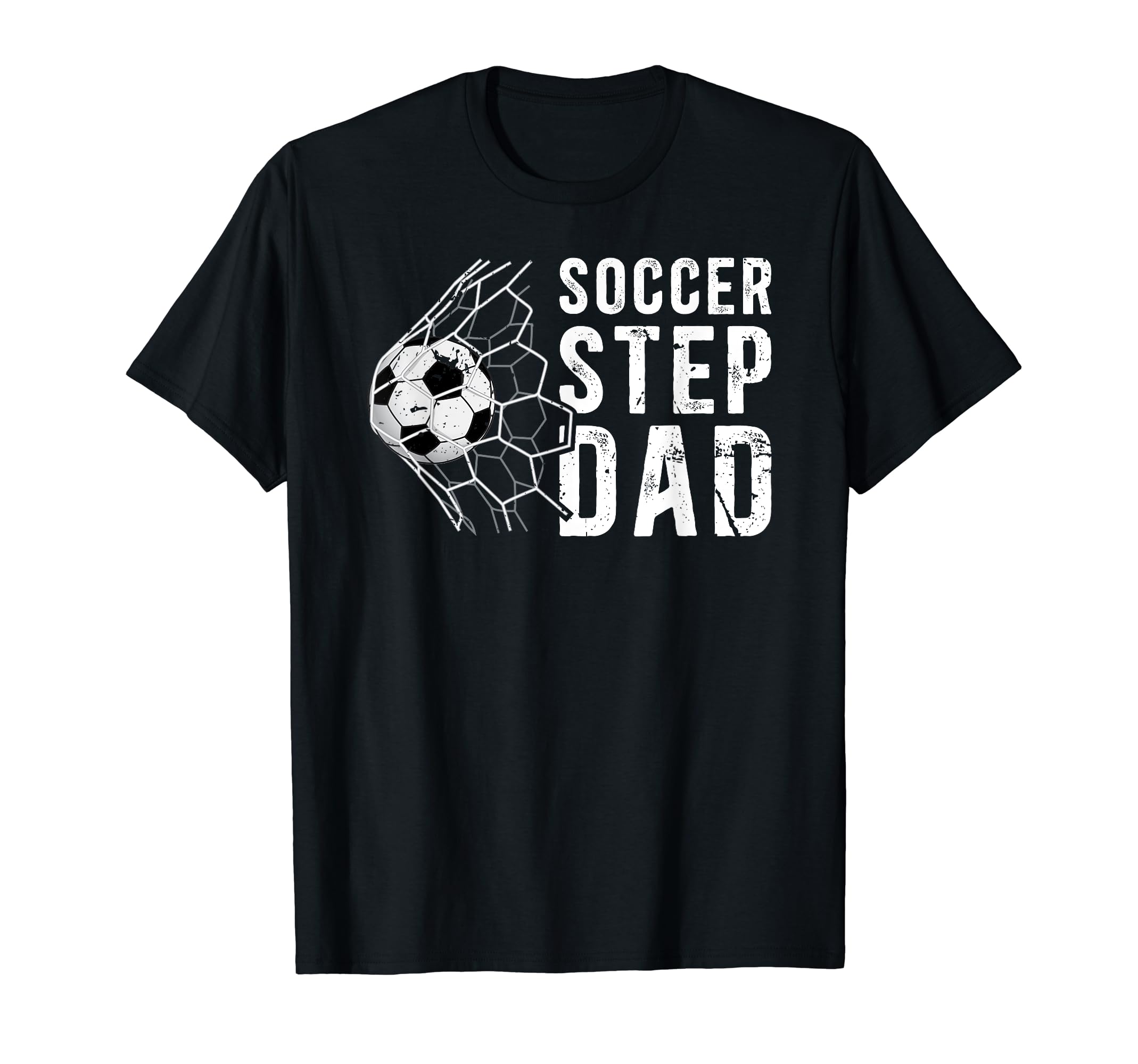 Soccer Step Dad Soccer Player T-Shirt - Aesthetic Graphic for Adults