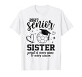 2027 Senior Soccer Sister Proud Family T-Shirt - Graphic Print Unisex