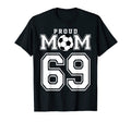 Number 69 Custom Proud Soccer T-Shirt - Aesthetic Graphic for Adults