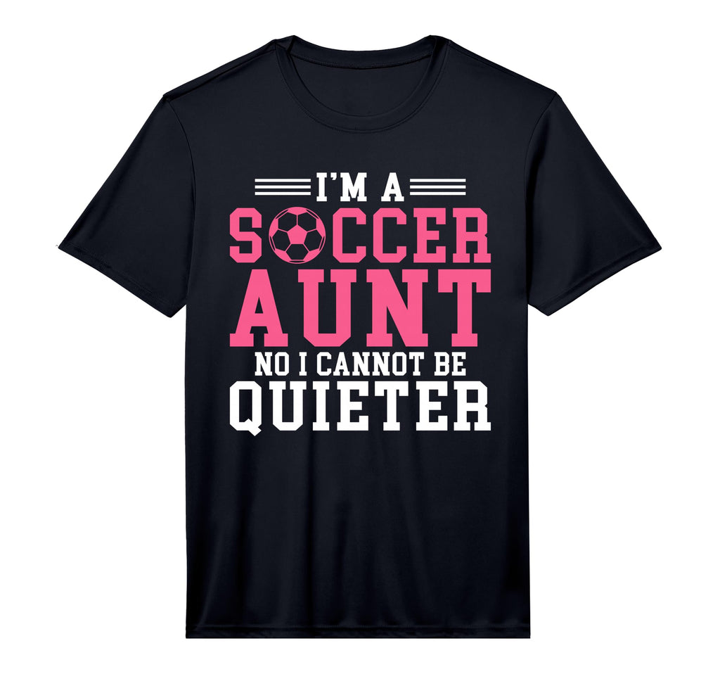 Mens Im Soccer Aunt No I Cannot Be T-Shirt - Aesthetic Graphic Men Women