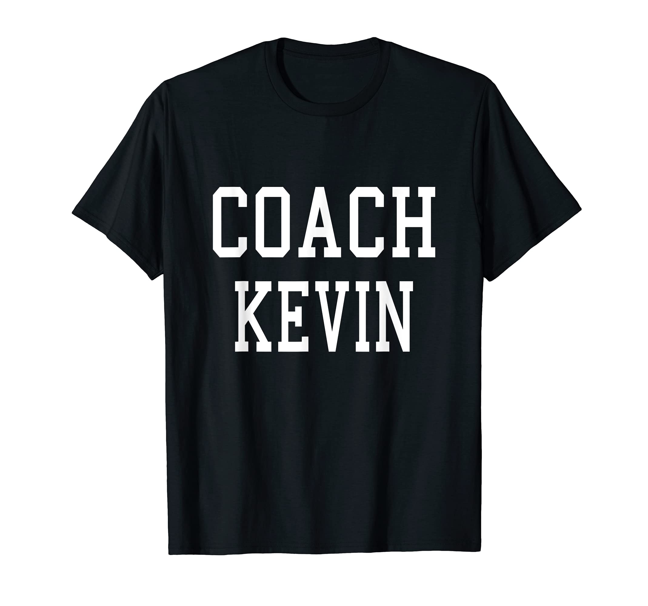 Coach Kevin Custom Football Soccer T-Shirt - Trendy Graphic Men Women