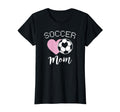 Soccer Mom Love Heart Mama Mommy Mother T-Shirt - Graphic Print Men Women