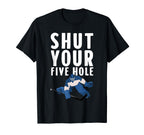 Funny Ice Hockey Ice Hockey Goalkeeper T-Shirt - Unique Graphic Men Women