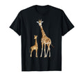 Mama Giraffe Wildlife T-Shirt - Streetwear Style for Adults