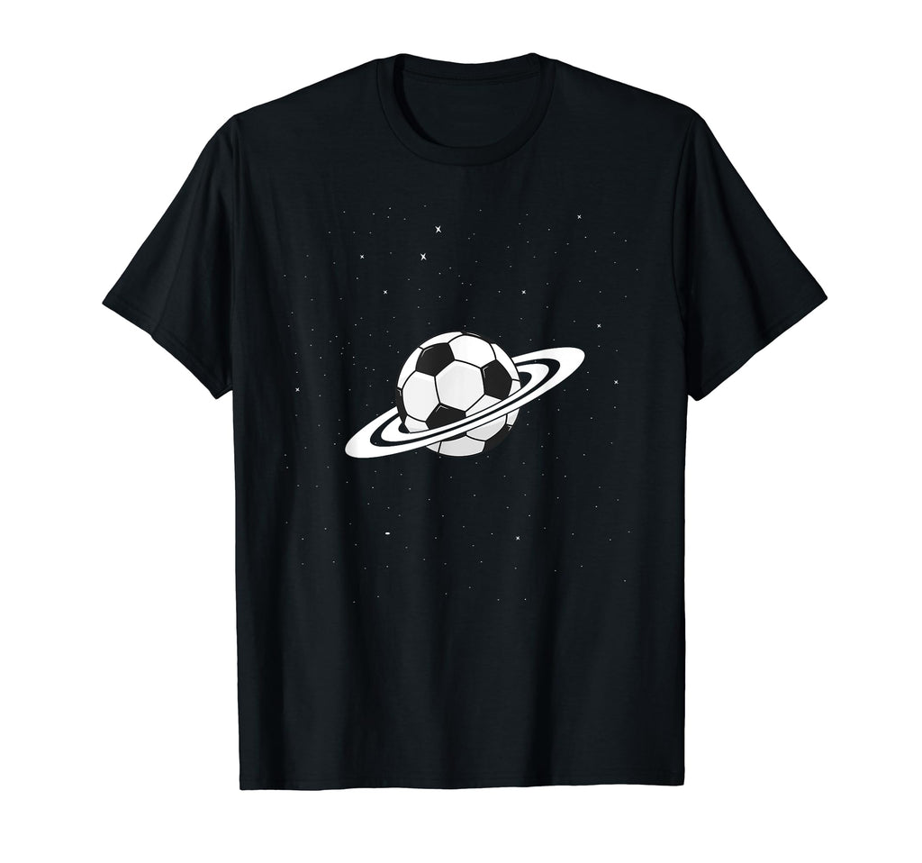 Football Lovers Soccer Player Space T-Shirt - Aesthetic Graphic Unisex