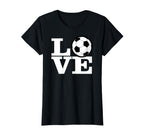 Love Soccer Gift T-Shirt - Unique Graphic Unisex