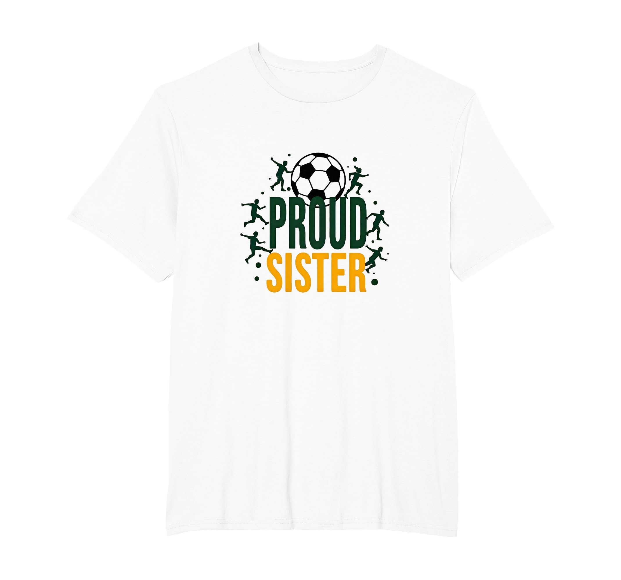 Proud Soccer Sister Sporty Family T-Shirt - Aesthetic Graphic Unisex
