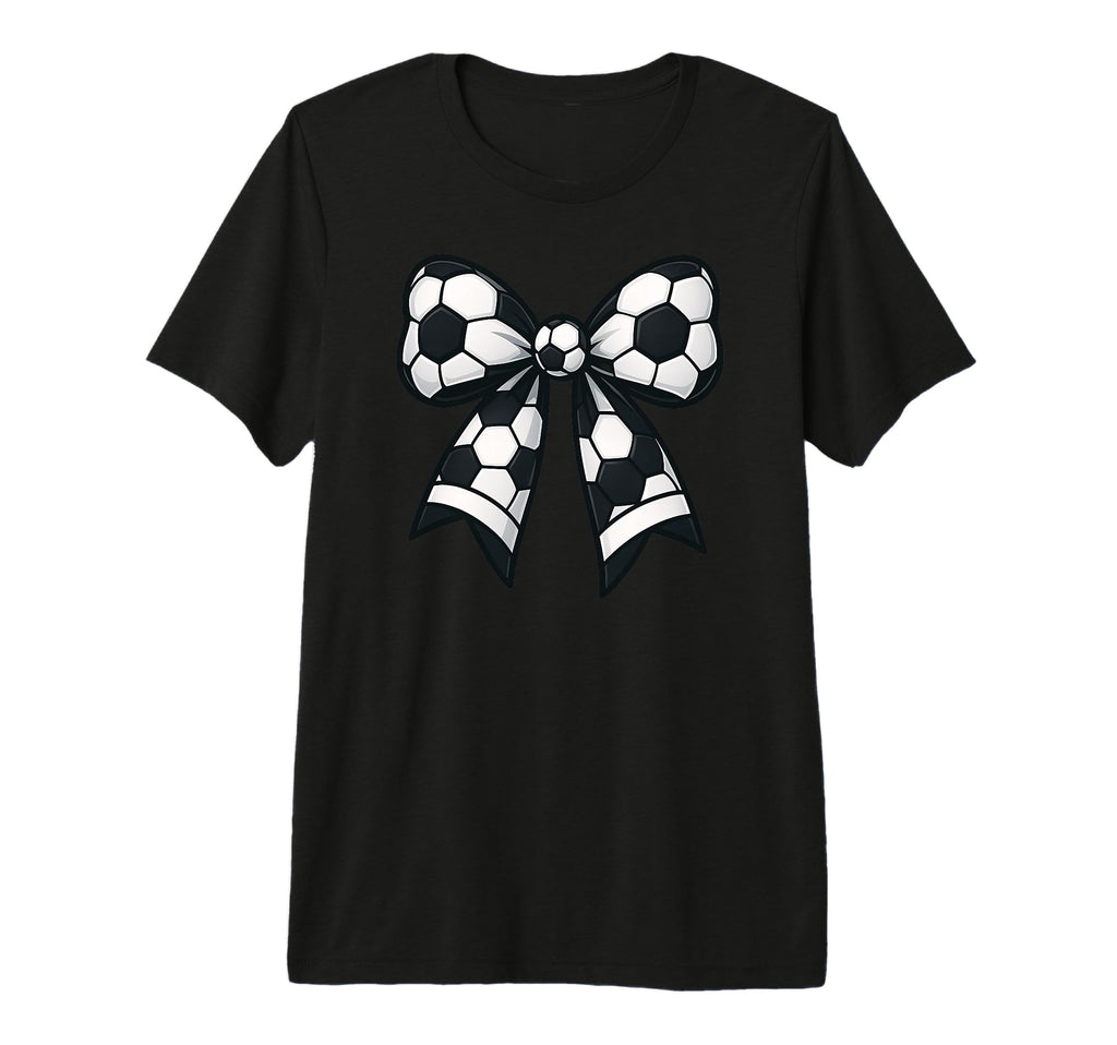 Ribbon Soccer Football Sports T-Shirt - Casual Everyday Wear for Adults