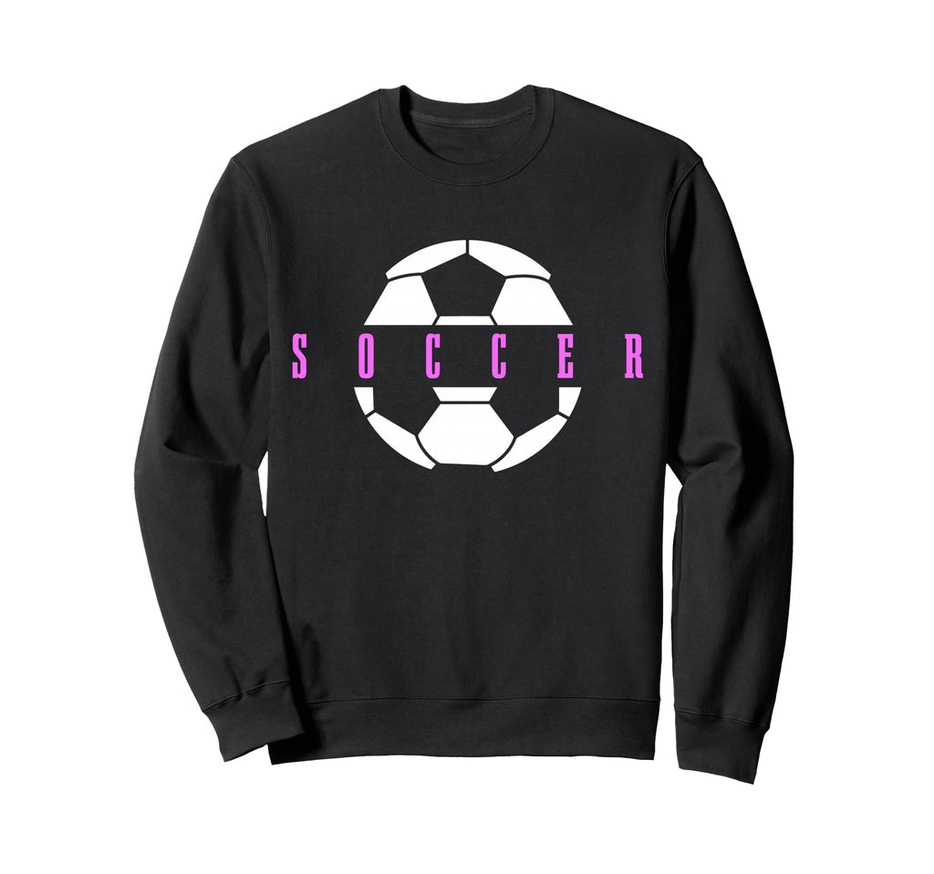 Soccer Player Ball Soccer Sweatshirt - Graphic Print Unisex