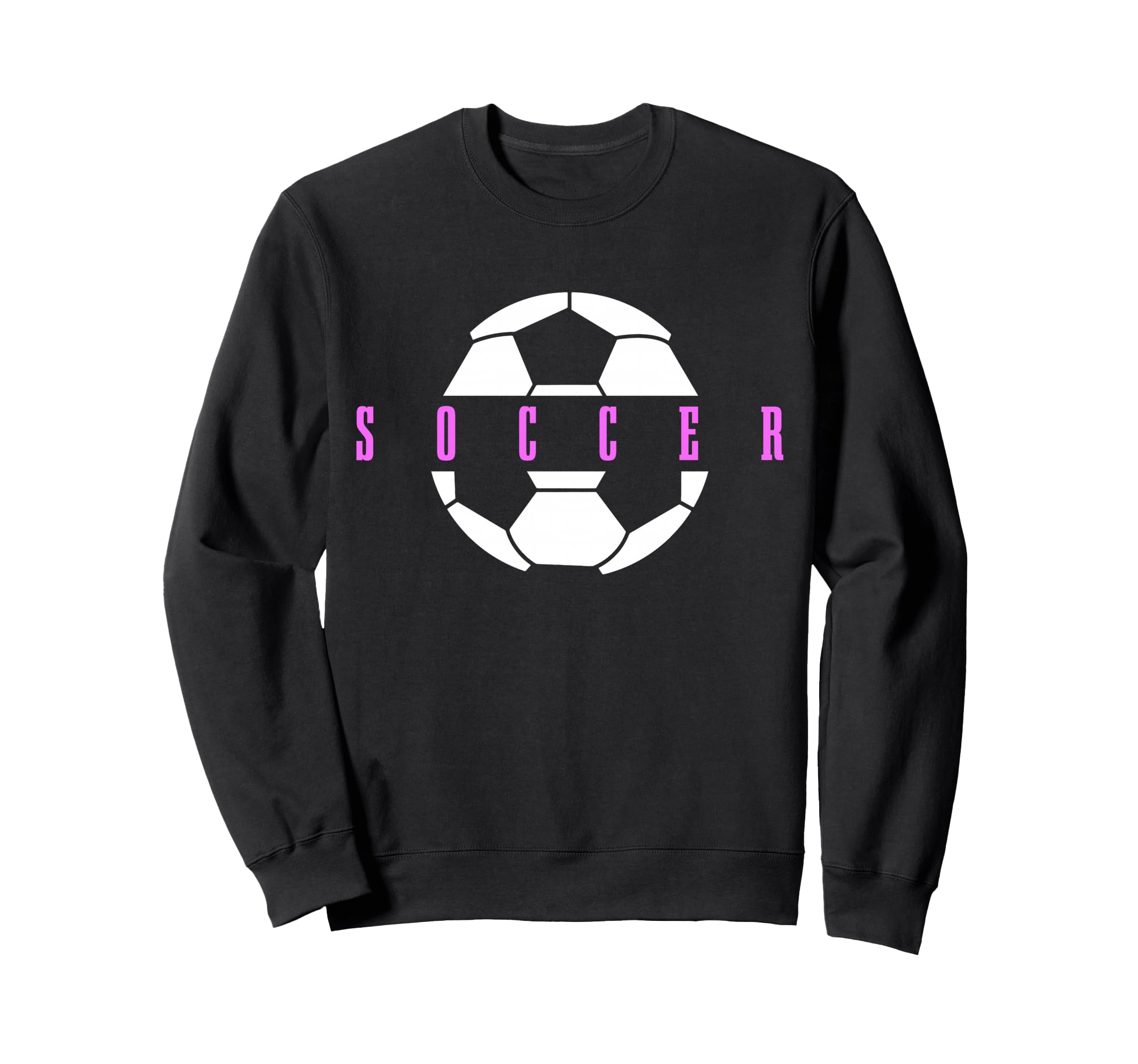 Soccer Player Ball Soccer Sweatshirt - Graphic Print Unisex