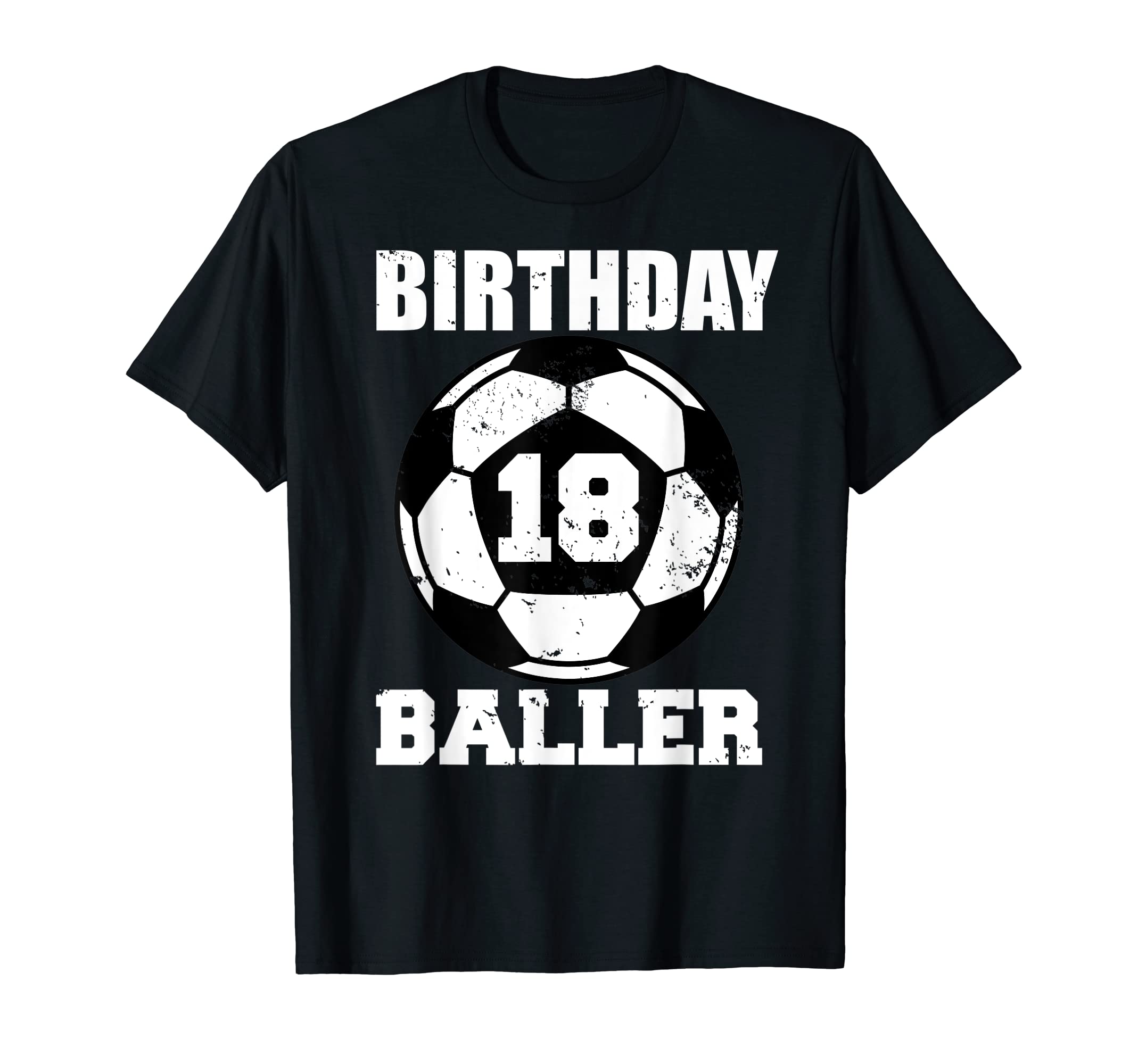 18Th Birthday Baller Funny 18 Year Old T-Shirt - Trendy Graphic for Adults