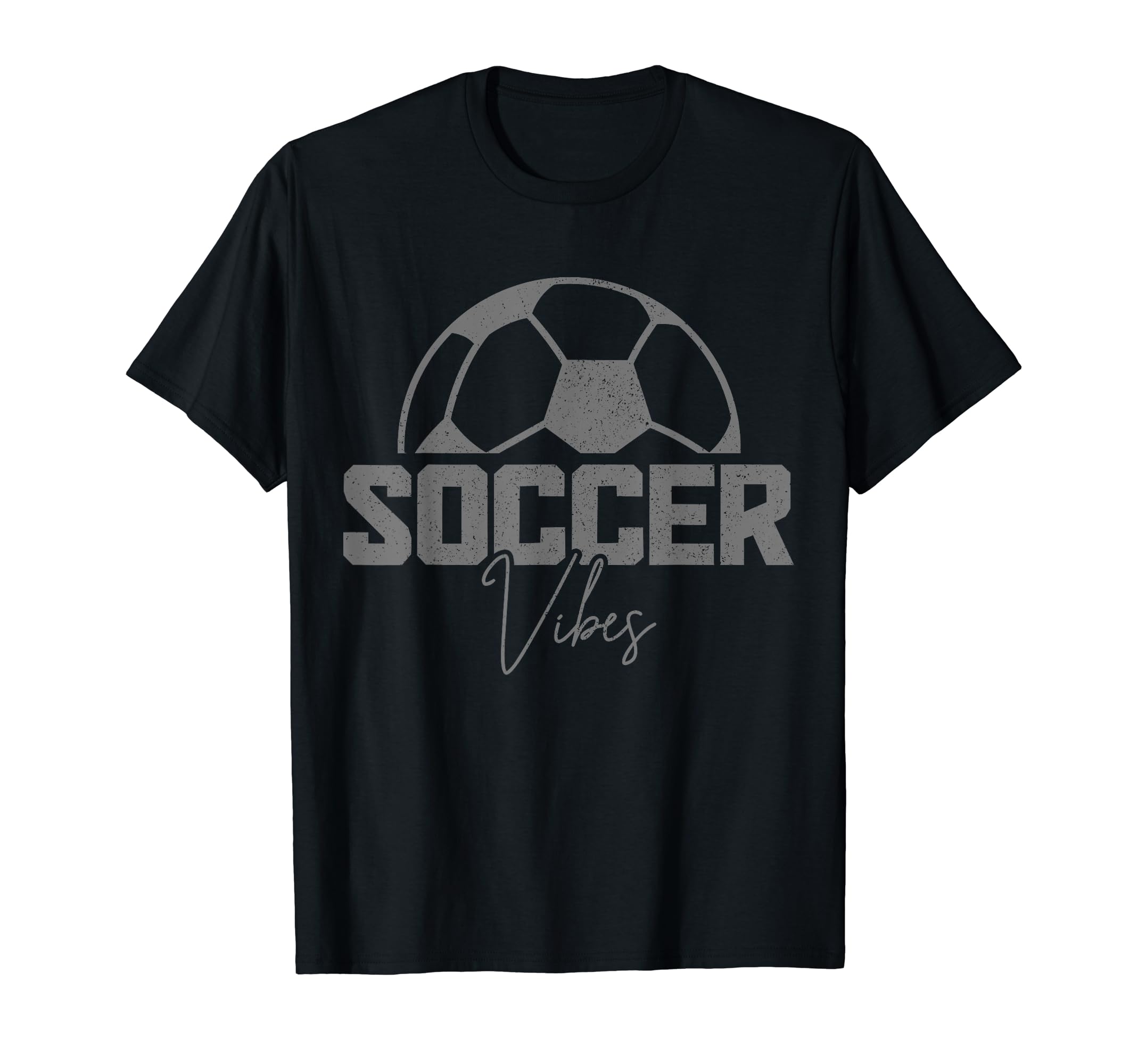 Soccer Vibes Soccer Player T-Shirt - Custom Art Print Men Women