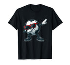 Funny Dabbing Soccer Sports Player T-Shirt - Custom Art Print for Adults