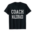 Coach Maldonado Custom Football Soccer T-Shirt - Unique Graphic Unisex