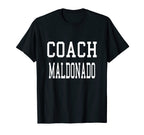 Coach Maldonado Custom Football Soccer T-Shirt - Unique Graphic Unisex