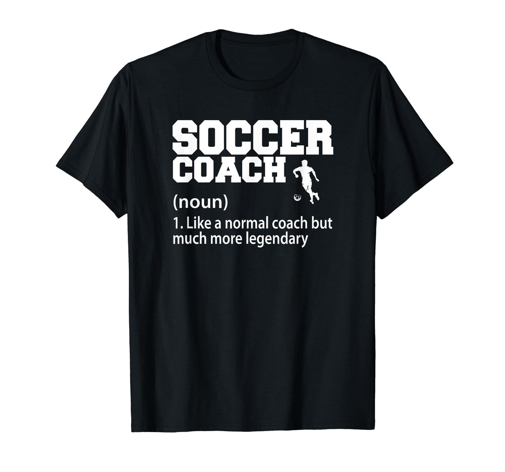 Soccer Coaching Training Trainer T-Shirt - Novelty Apparel Men Women