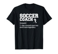 Soccer Coaching Training Trainer T-Shirt - Novelty Apparel Men Women