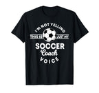 Trainer Coaching Soccer Coach Mom Dad T-Shirt - Aesthetic Graphic Unisex