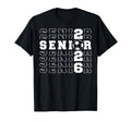 Senior 2026 Soccer Class 2026 Seniors T-Shirt - Trendy Graphic Unisex