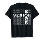 Senior 2026 Soccer Class 2026 Seniors T-Shirt - Trendy Graphic Unisex