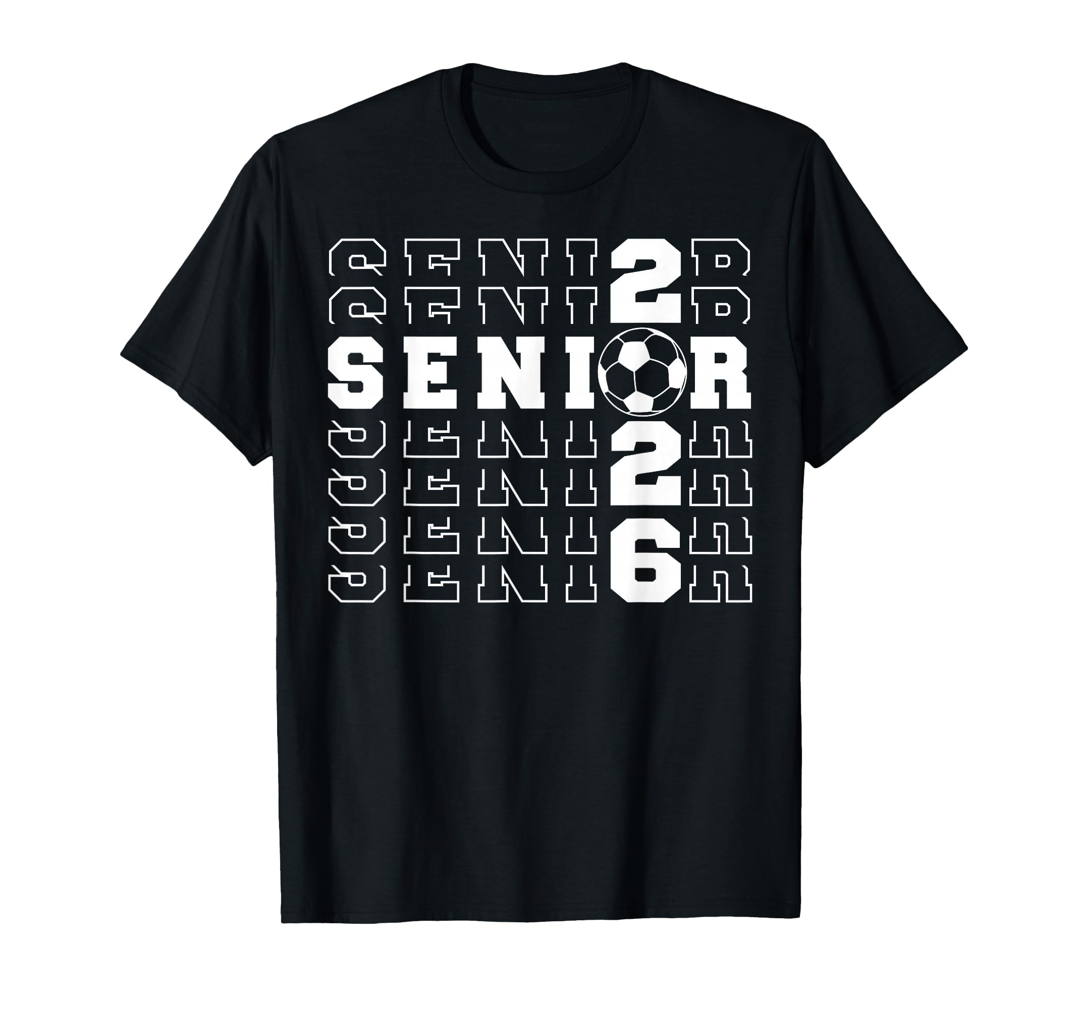 Senior 2026 Soccer Class 2026 Seniors T-Shirt - Trendy Graphic Unisex