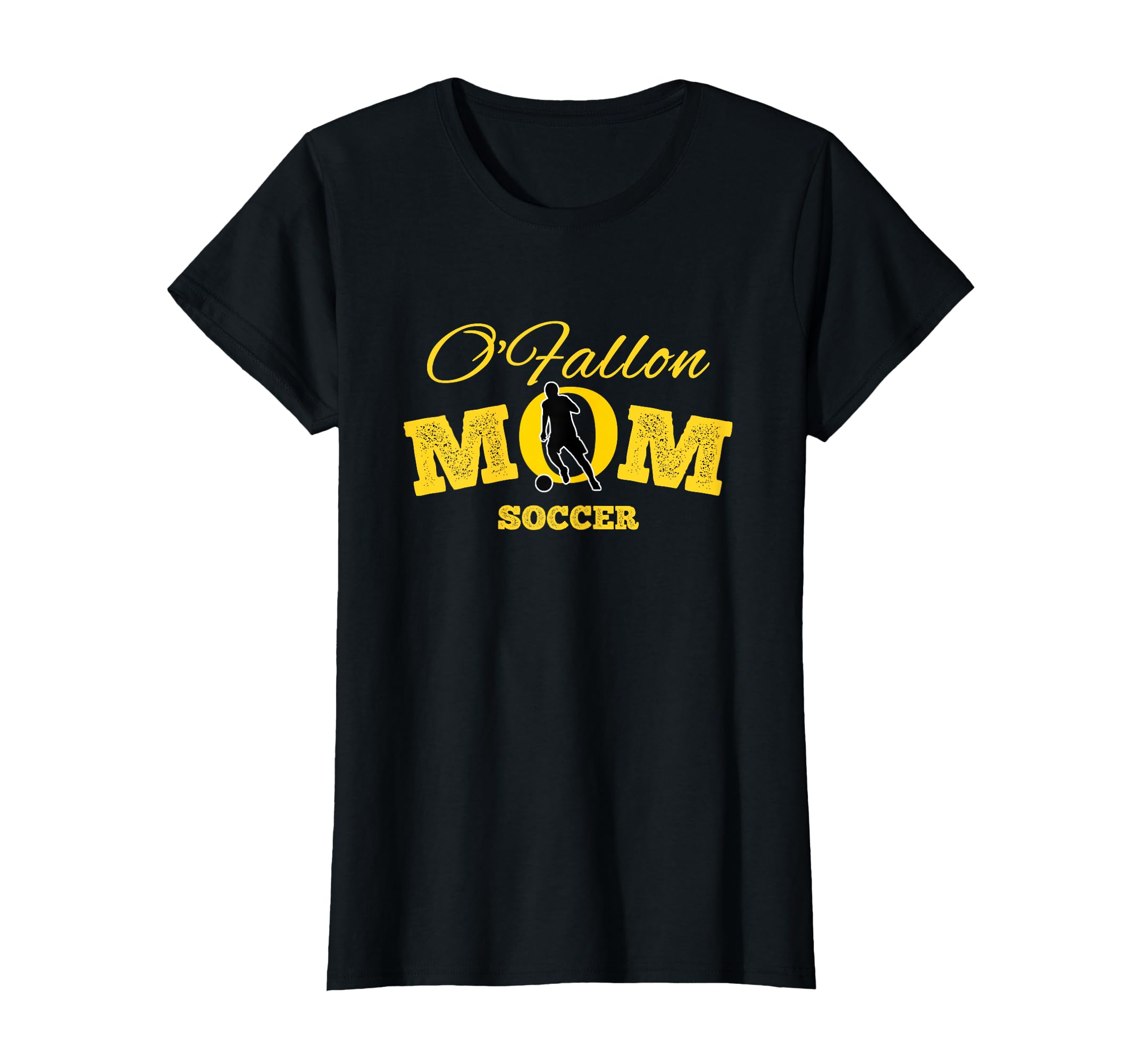 Womens Ofallon Soccer Mom 2 T-Shirt - Unique Graphic for Adults