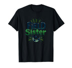 Field Sister Soccer Sibling Pride Sporty T-Shirt - Streetwear Style Unisex