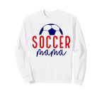 Soccer Mama Soccer Mom Mother Mommy Sweatshirt - Minimalist Print Unisex