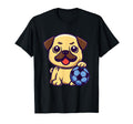 Dog Soccer Player Football Puppy T-Shirt - Casual Everyday Wear Unisex