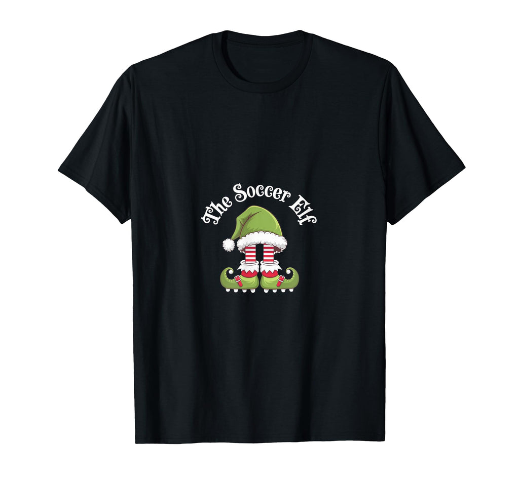 Soccer Elf Matching Family Soccer Elf T-Shirt - Novelty Apparel Men Women