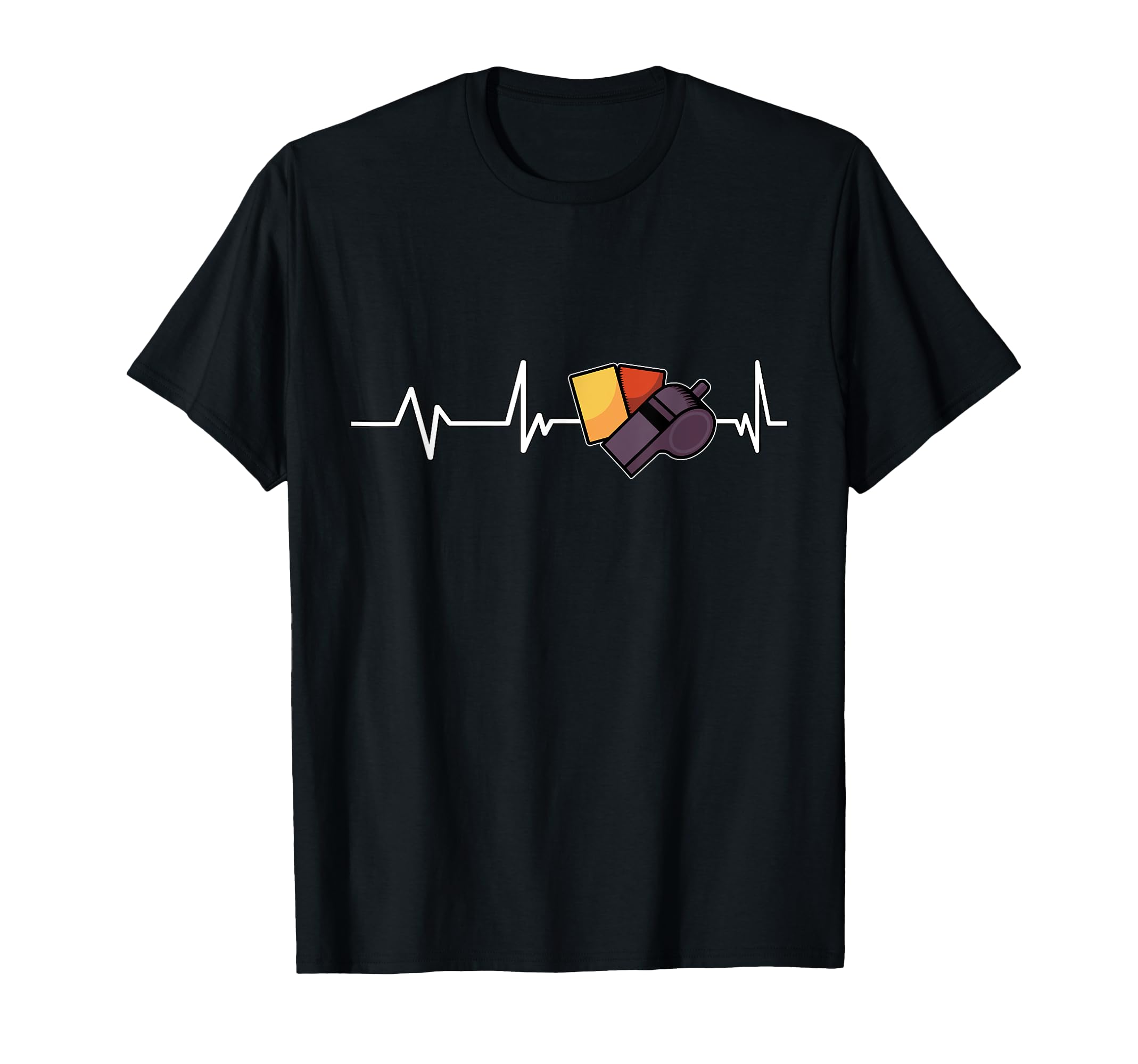 Whistle Red Card Yellow Card T-Shirt - Streetwear Style Men Women