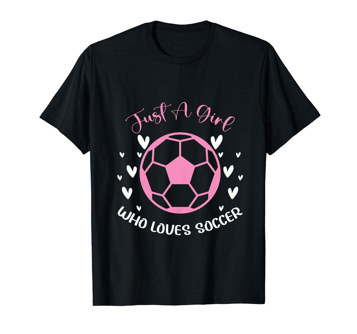 Just Who Loves Soccer Funny Sayings T-Shirt - Unique Graphic Men Women