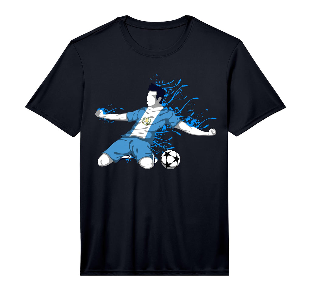 Guatemala Soccer Guatemalan National T-Shirt - Custom Art Print for Adults