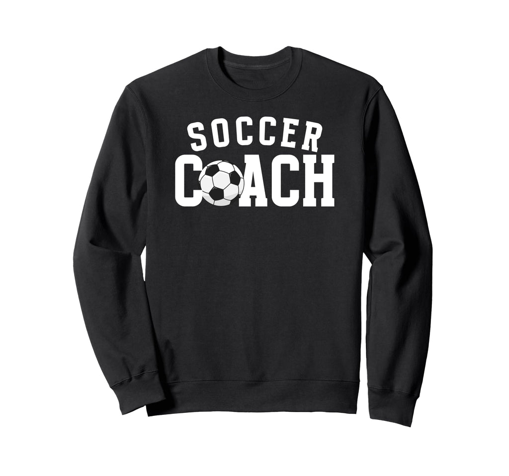 Soccer Coach Appreciation Soccer Sweatshirt - Minimalist Print Men Women