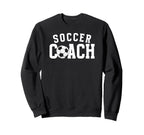 Soccer Coach Appreciation Soccer Sweatshirt - Minimalist Print Men Women