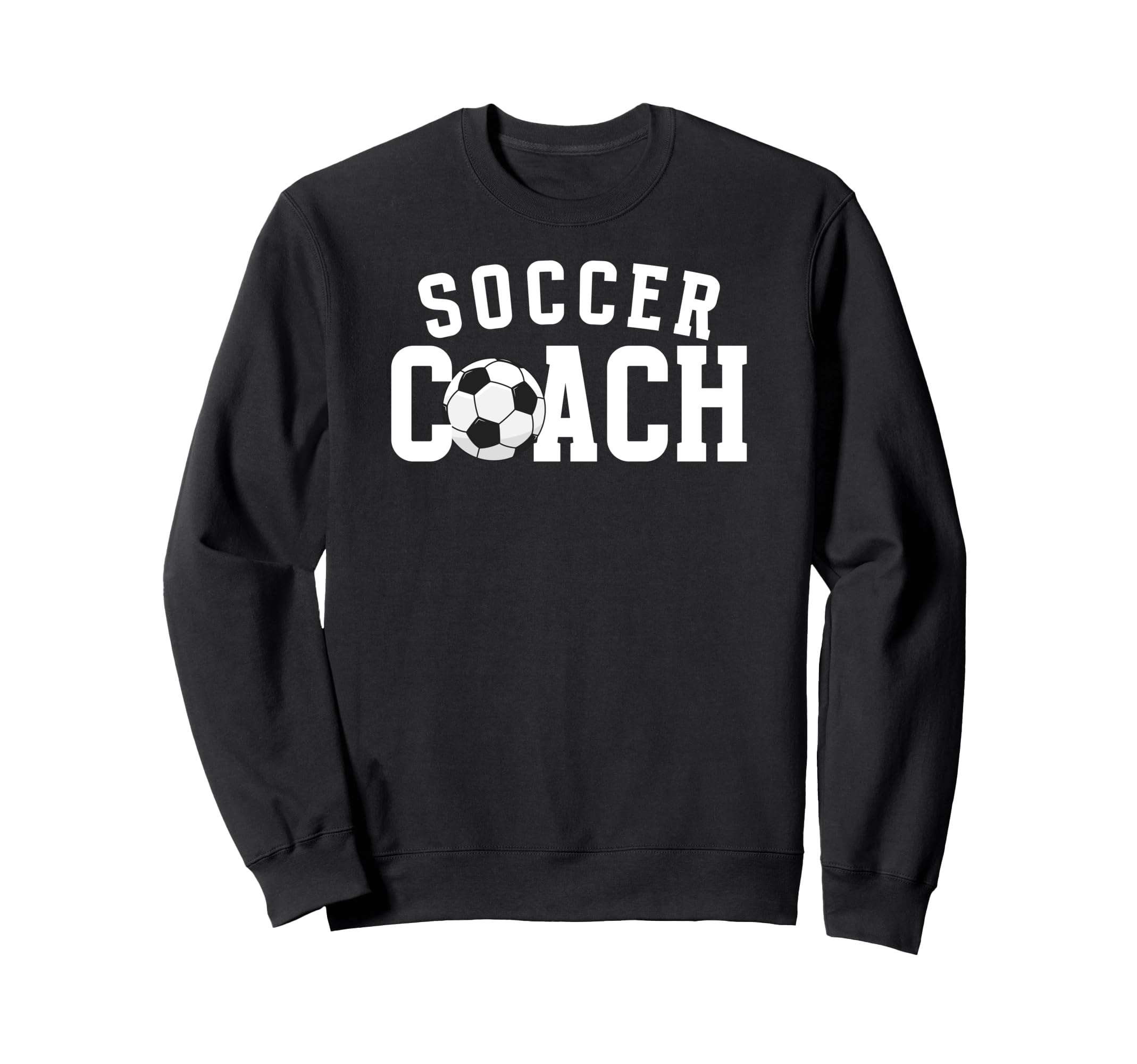 Soccer Coach Appreciation Soccer Sweatshirt - Minimalist Print Men Women