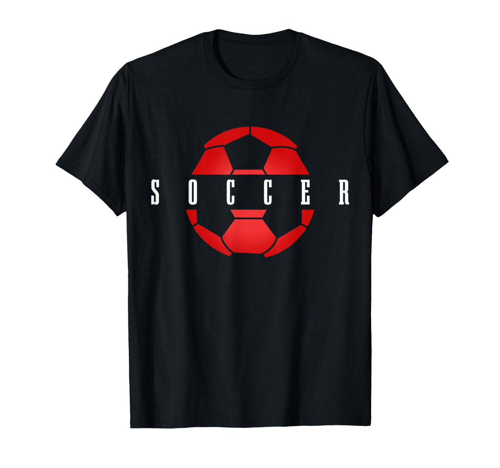 Soccer Player Ball Soccer T-Shirt - Fun Novelty Design Unisex