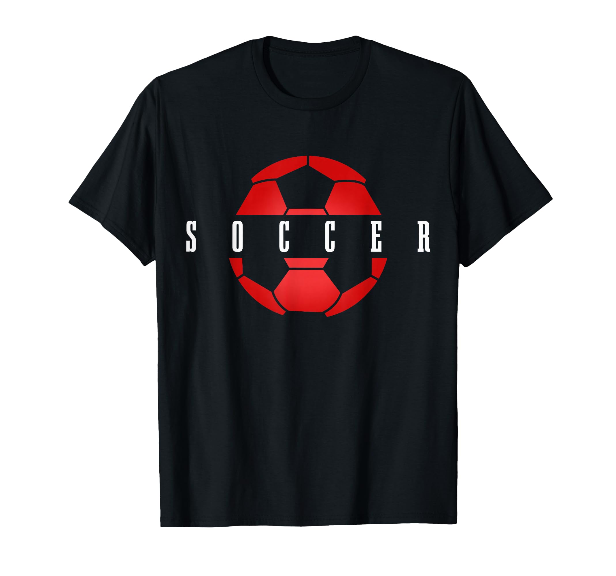 Soccer Player Ball Soccer T-Shirt - Fun Novelty Design Unisex